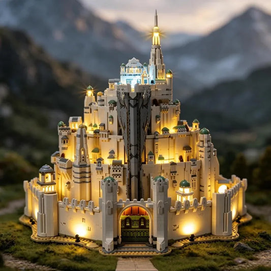 Remote Light kit for The Lord of the Rings: Minas Tirith 11377【Not Final Price｜Coming Soon】