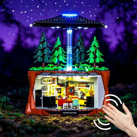 Light kit for X-Files 21369 | Wave Sensor Control | Briksmax 2.0