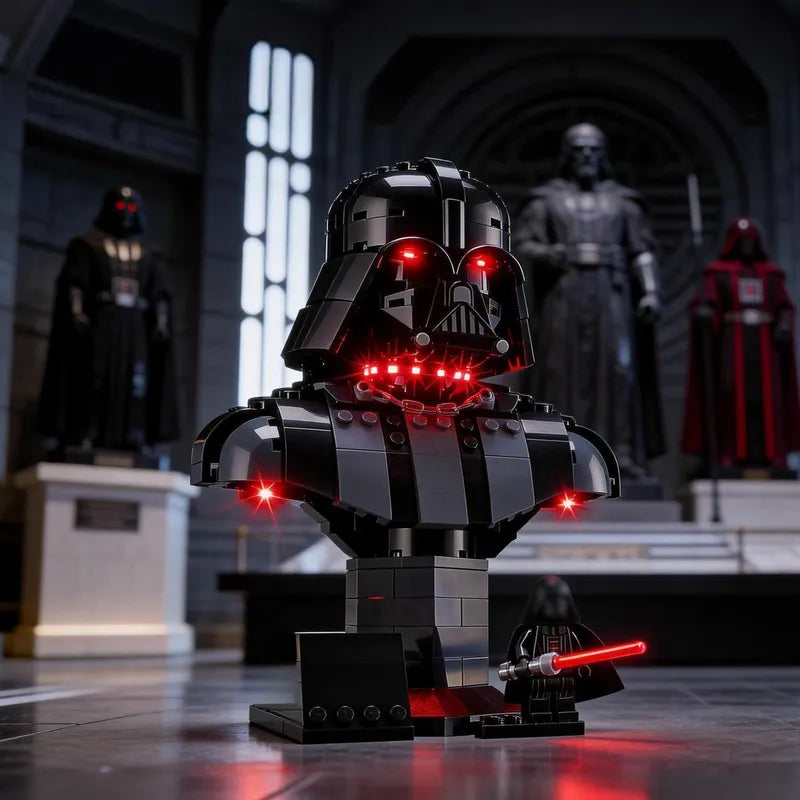 Light Kit for Darth Vader Bust 75439-Briksmax 2.0