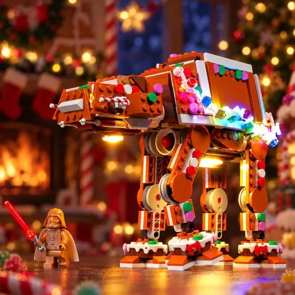 Color-Changing Light Kit for Gingerbread AT-AT Walker 40806 - Briksmax 2.0【Not Final Price｜Coming Soon】