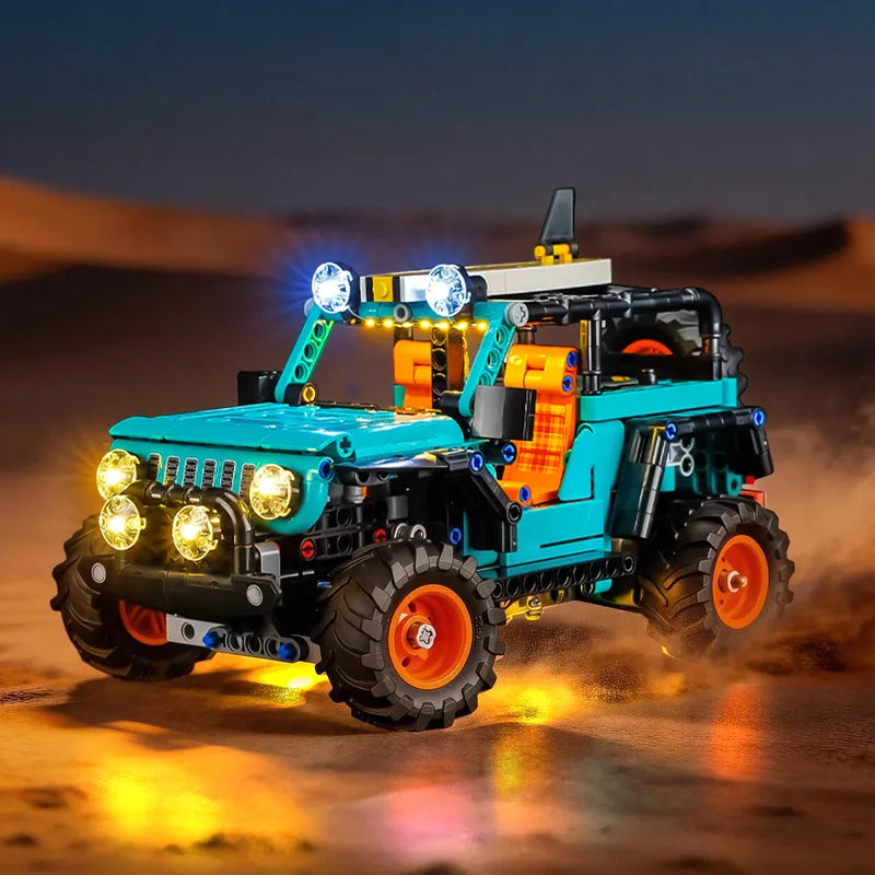 Light Kit for Jeep Wrangler Rubicon 42227 - Briksamx 2.0