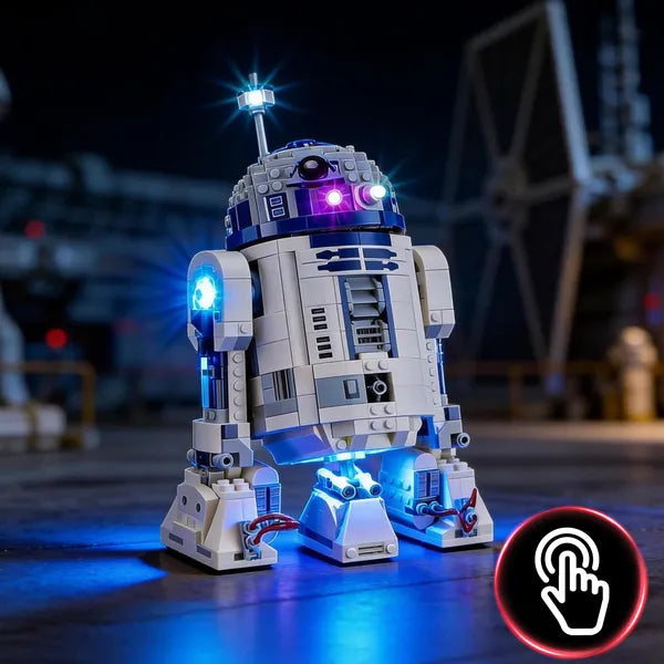 Touch Control Light Kit for Star Wars R2-D2 75379-Briksmax 2.0