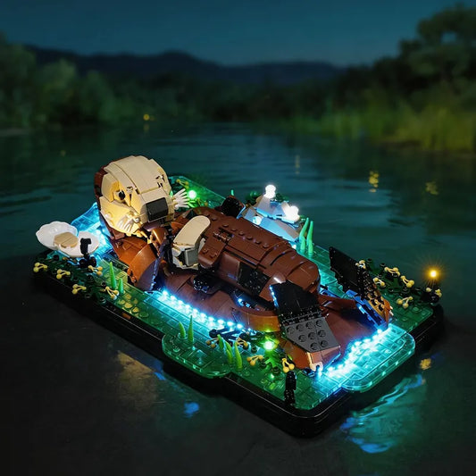 Light Kit for Floating Sea Otters 21366 - Briksmax 2.0