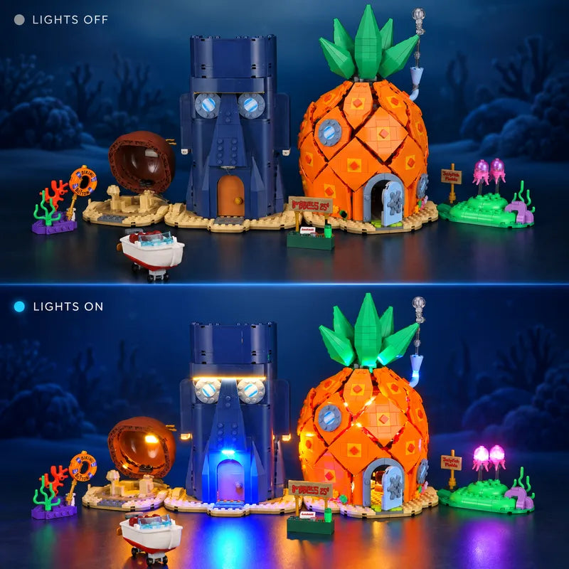 Light Kit for SpongeBob SquarePants: Bikini Bottom 11386 - Briksmax 2.0