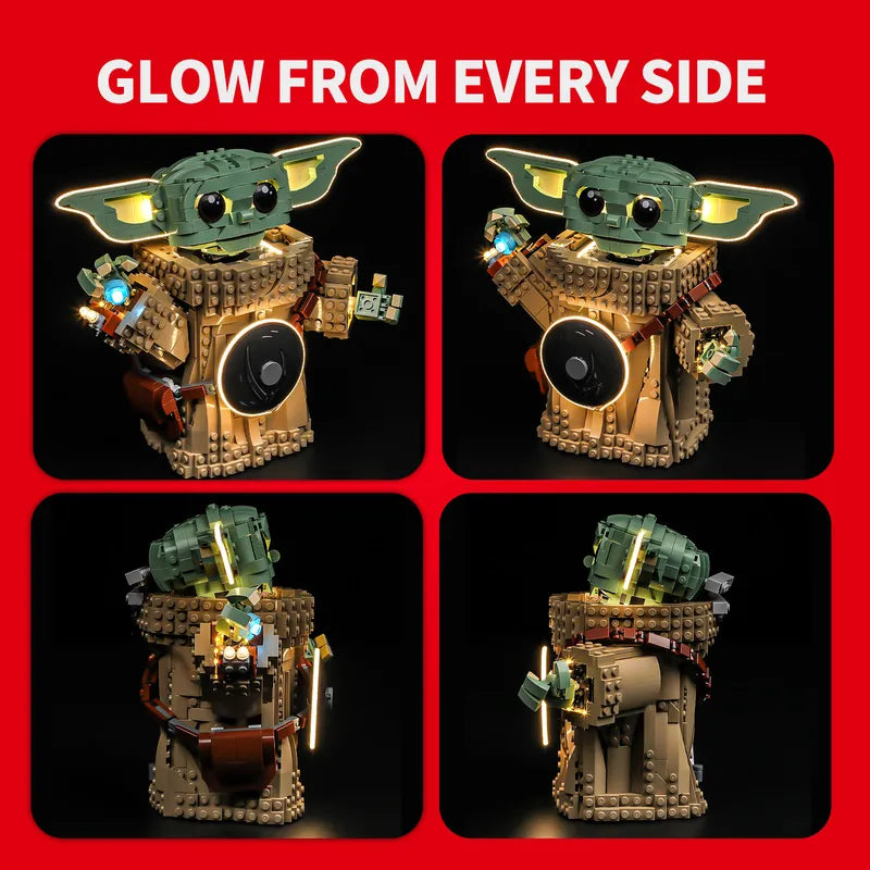 Light Kit for Grogu (Mandalorian Apprentice) 75446 - Briksmax 2.0