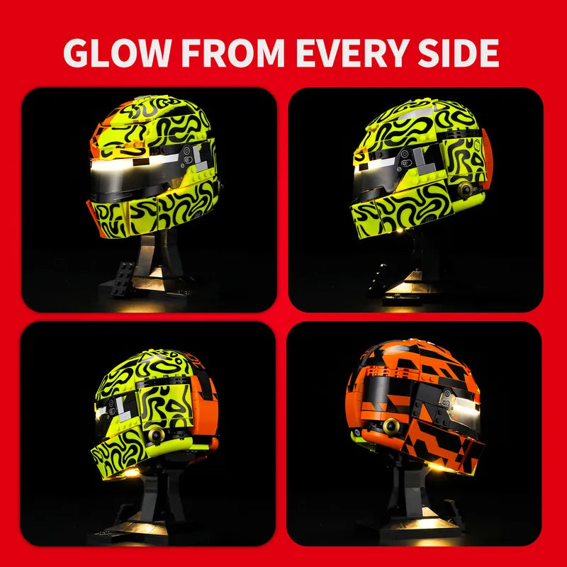 Light kit for McLaren Mastercard F1 Team Lando Norris Helmet 43023 | Wave Sensor Control