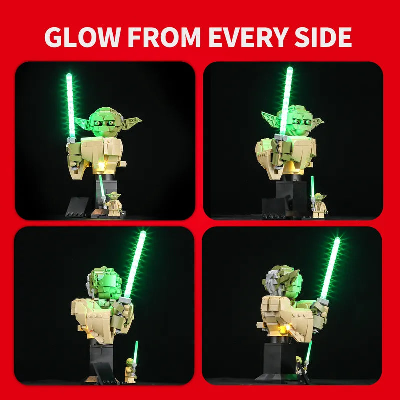 Light Kit for Yoda Bust 75438