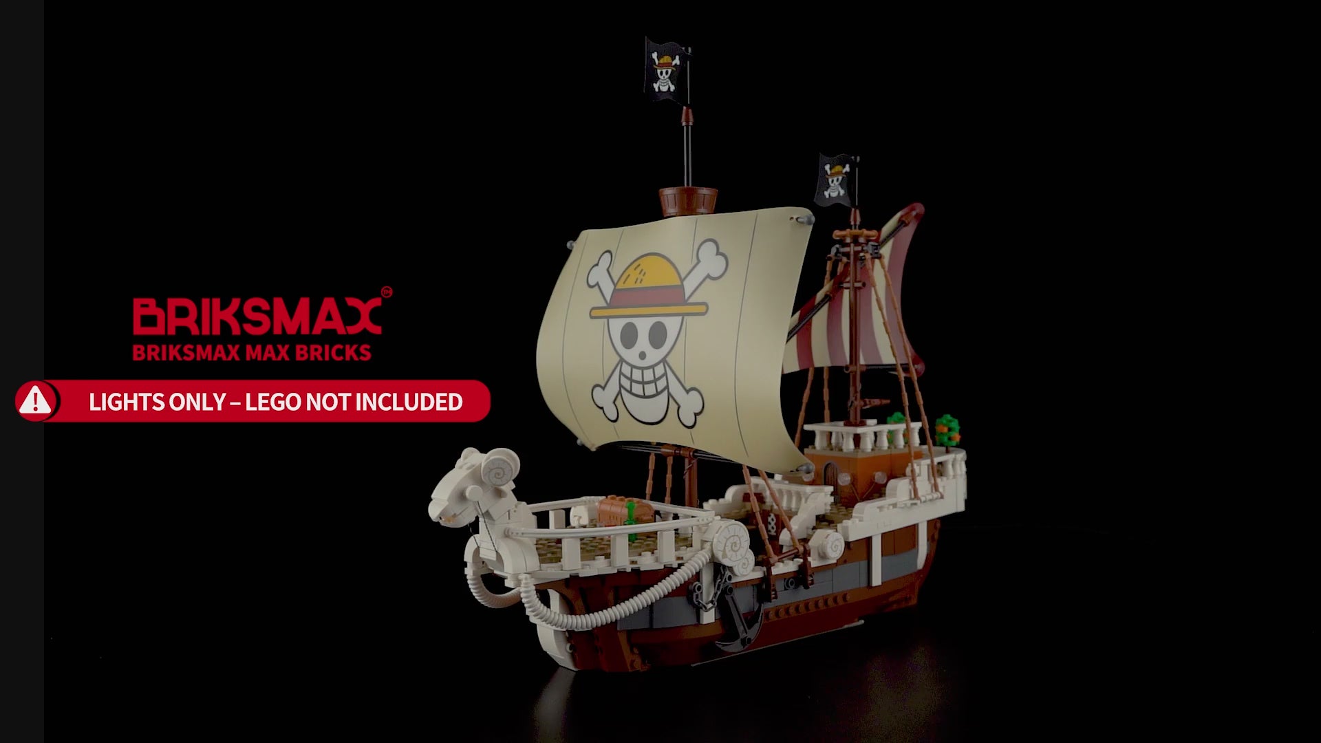 Light Kit For The Going Merry Pirate Ship 75639