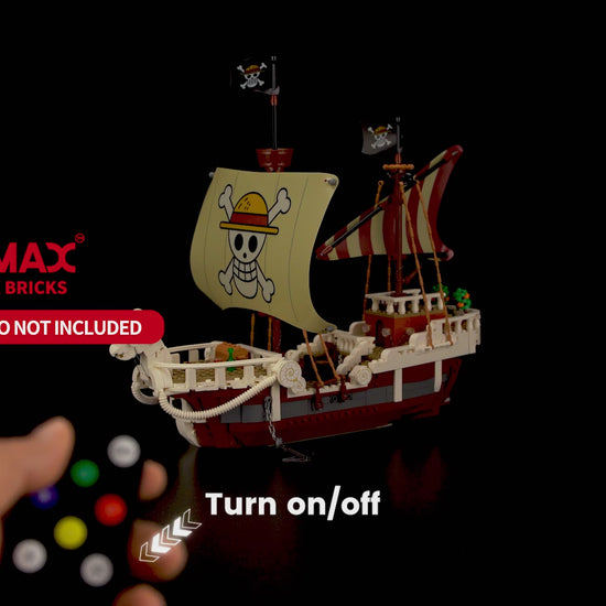 Remote Light Kit For The Going Merry Pirate Ship 75639