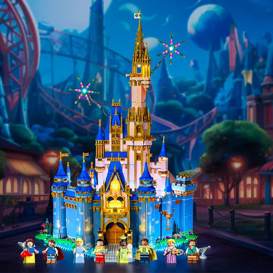 Light Kits For LEGO® Disney Castle 43222  | Remote + RGB Version