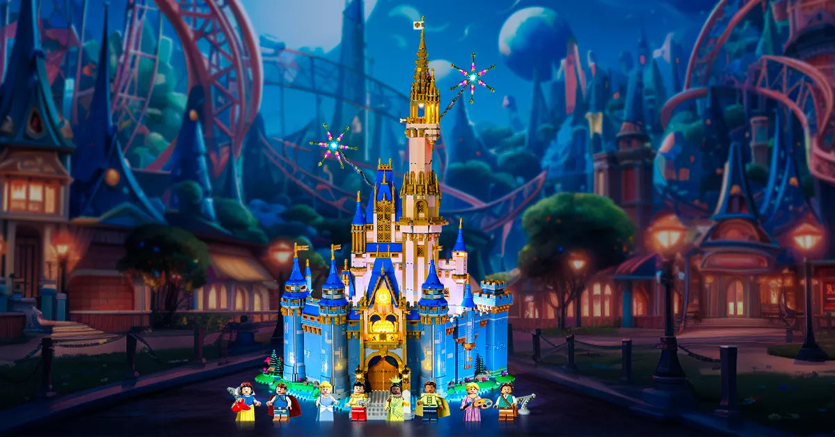 Light Kits For LEGO® Disney Castle 43222  | Remote + RGB Version
