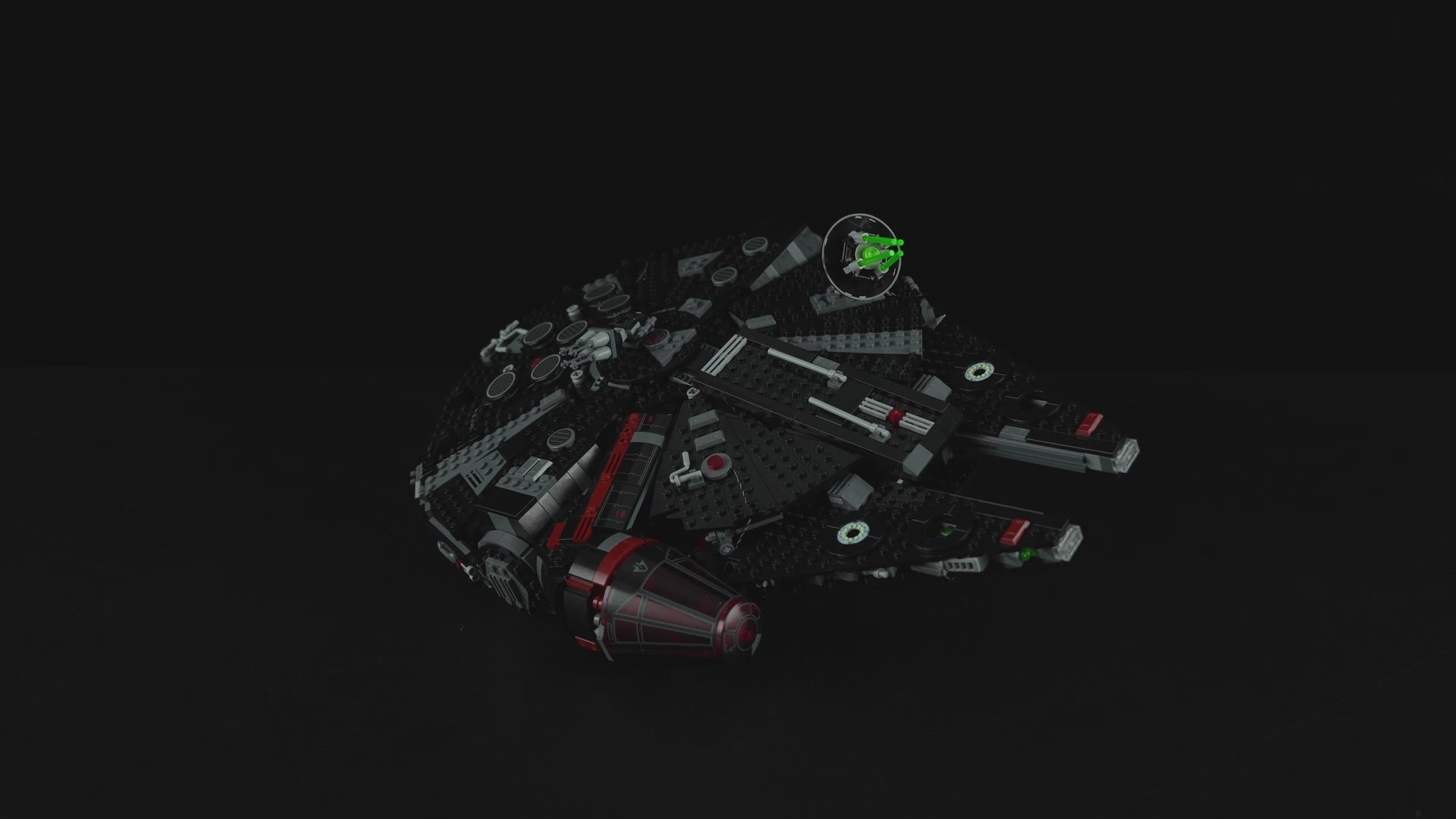 Briksmax 2.0 Light Kit For The Dark Falcon 75389-Briksmax
