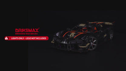 Light kit for Koenigsegg Sadair's Spear 42232 | Briksmax 2.0