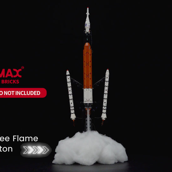 Light Kit for NASA Artemis Space Launch System Rocket 42221 - Briksmax 2.0