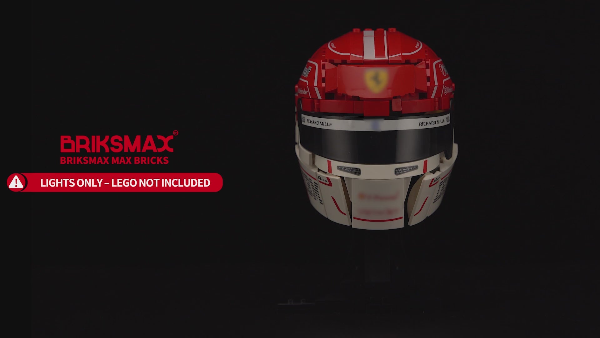 Light Kit for Scuderia Ferrari HP Charles Leclerc Helmet 43014