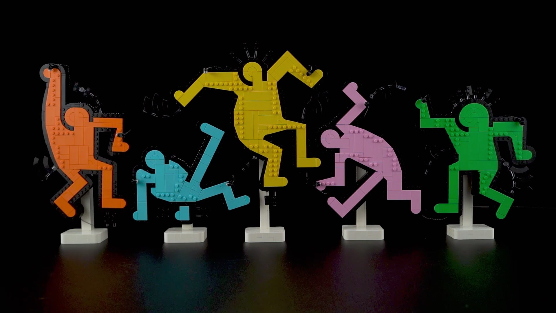 Briksmax Light Kit For Keith Haring – Dancing Figures #31216