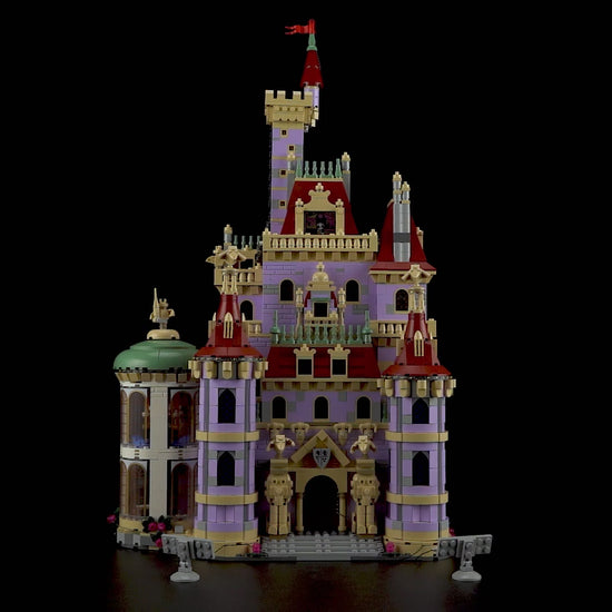 Light Kit for Beauty and the Beast Castle 43263 - Briksmax 2.0
