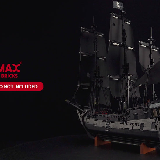 Light Kit For Captain Jack Sparrow's Pirate Ship  #10365- Briksmax 2.0