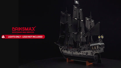 Light Kit For Captain Jack Sparrow's Pirate Ship  #10365- Briksmax 2.0