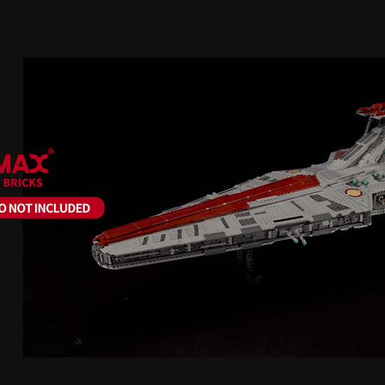 Remote Light Kit for Venator-Class Republic Attack Cruiser 75367-Briksmax 2.0