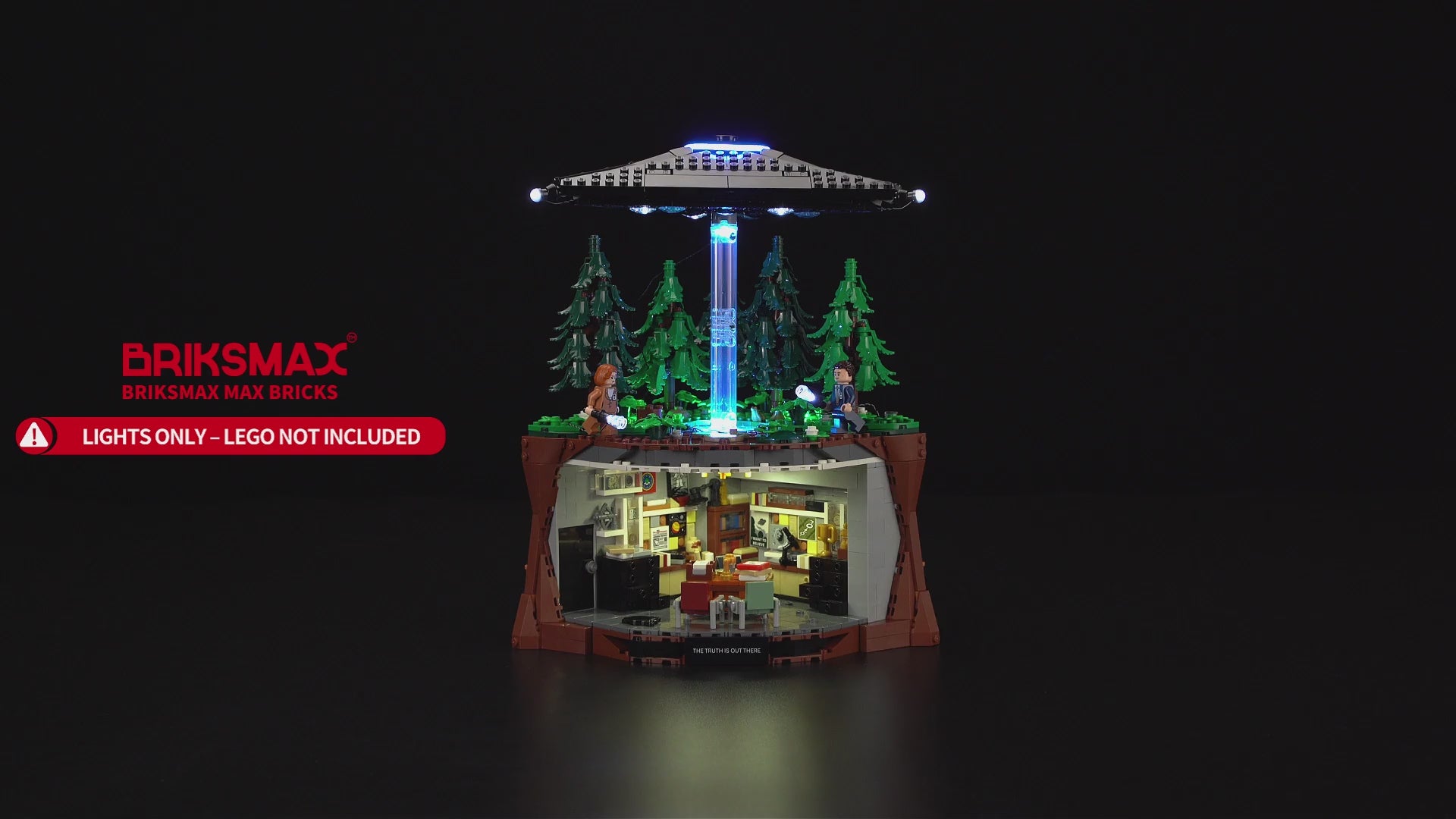 ヒスン　ラキドロセット LEGO The X-Files 21369 Light Kit| Briksmax 2.0