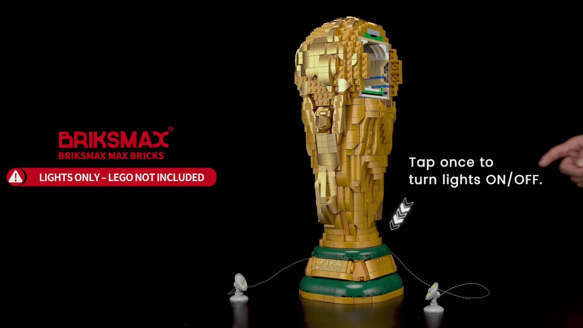 Light Kit for FIFA World Cup Official Trophy 43020 | Touch Control