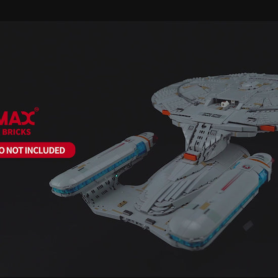 Light Kit for Star Trek: U.S.S. Enterprise NCC-1701-D 10356（Standard Version）- Briksmax 2.0
