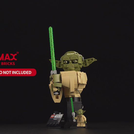 Light Kit for Yoda Bust 75438（Wave Sensor Control）