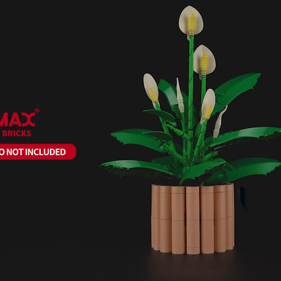 Light Kit for Peace Lily 11504- Briksmax 2.0