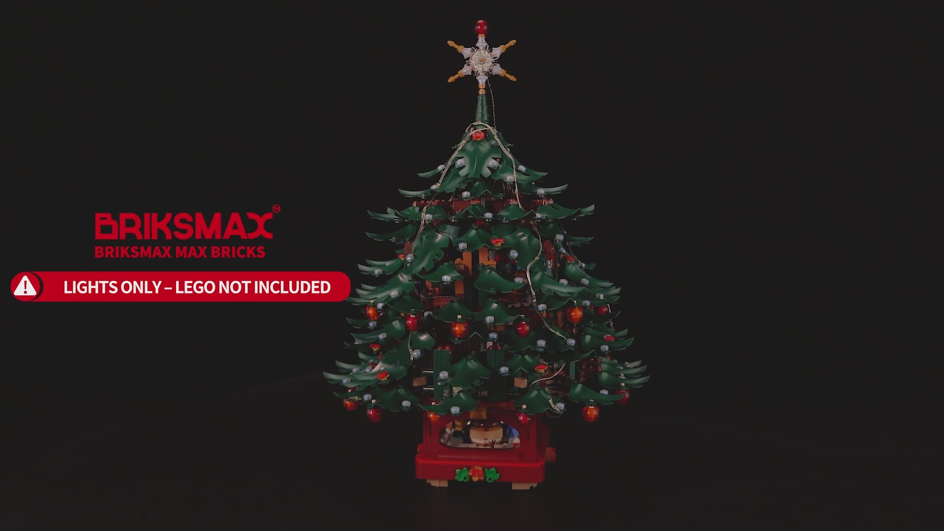 Light Kit For Family Christmas Tree #41843- Briksmax 2.0
