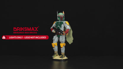 Light kit for Buildable Boba Fett 75455 | Briksmax 2.0