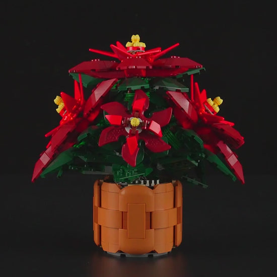 Light Kit For Poinsettia 10370 -Briksmax