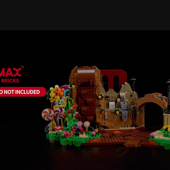 Light Kit For Willy Wonka & the Chocolate Factory #21360- Briksmax 2.0