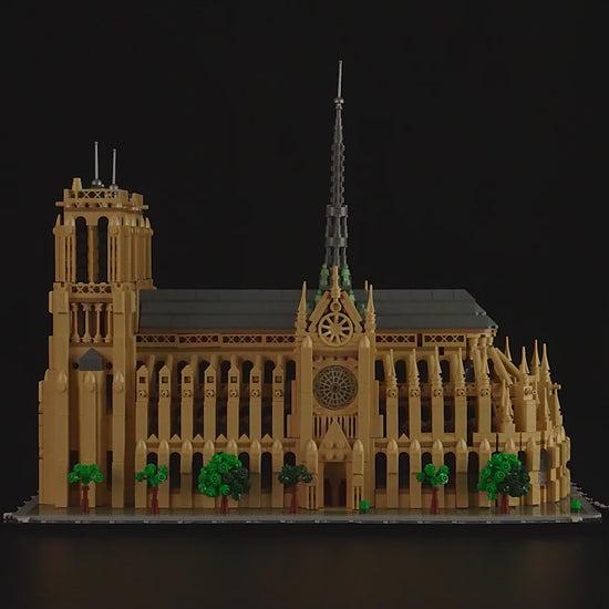 Briksmax 2.0 Light Kit For Notre-Dame de Paris 21061(Remote Version)