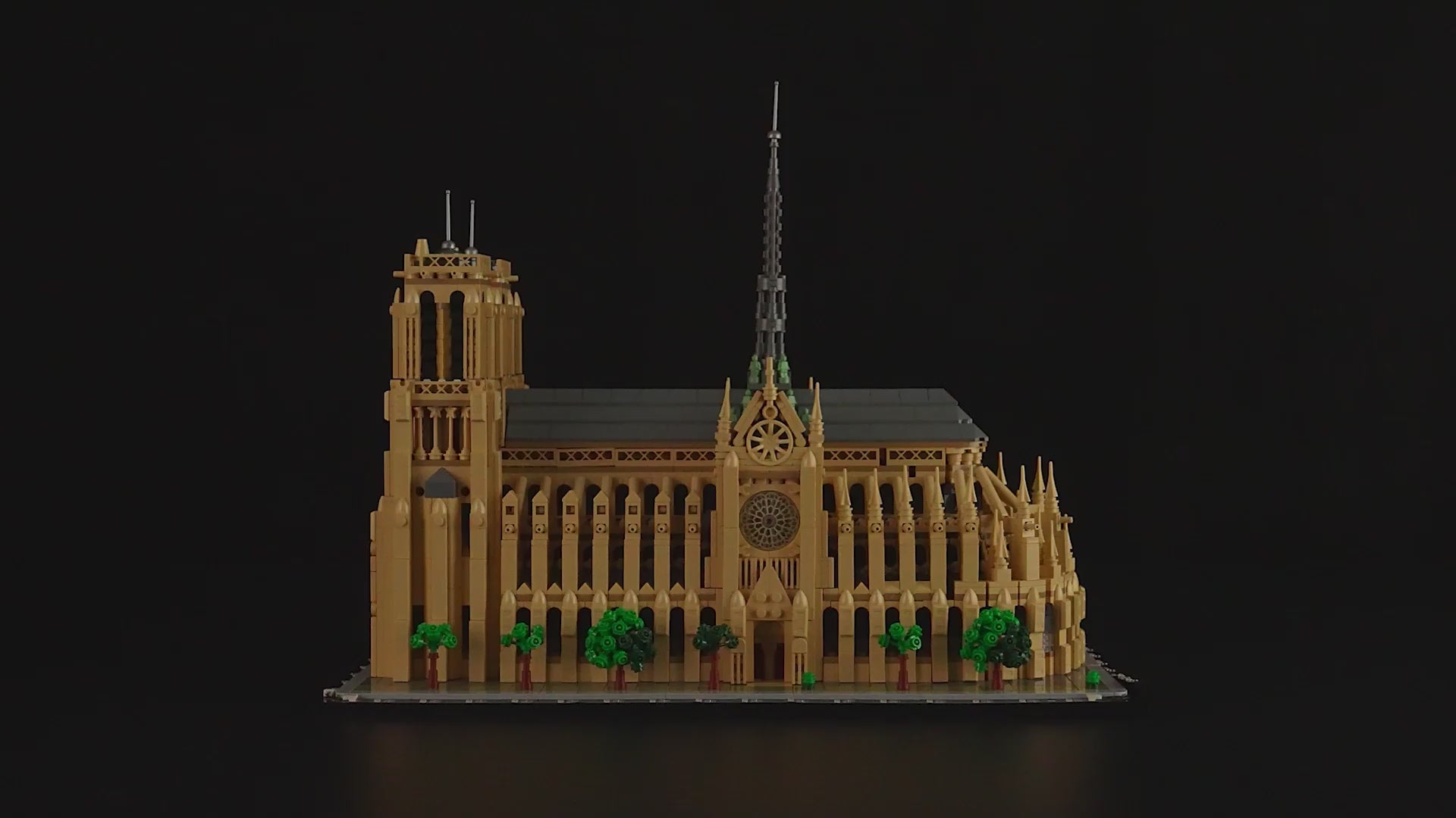 Briksmax 2.0 Light Kit For Notre-Dame de Paris 21061(Remote Version)
