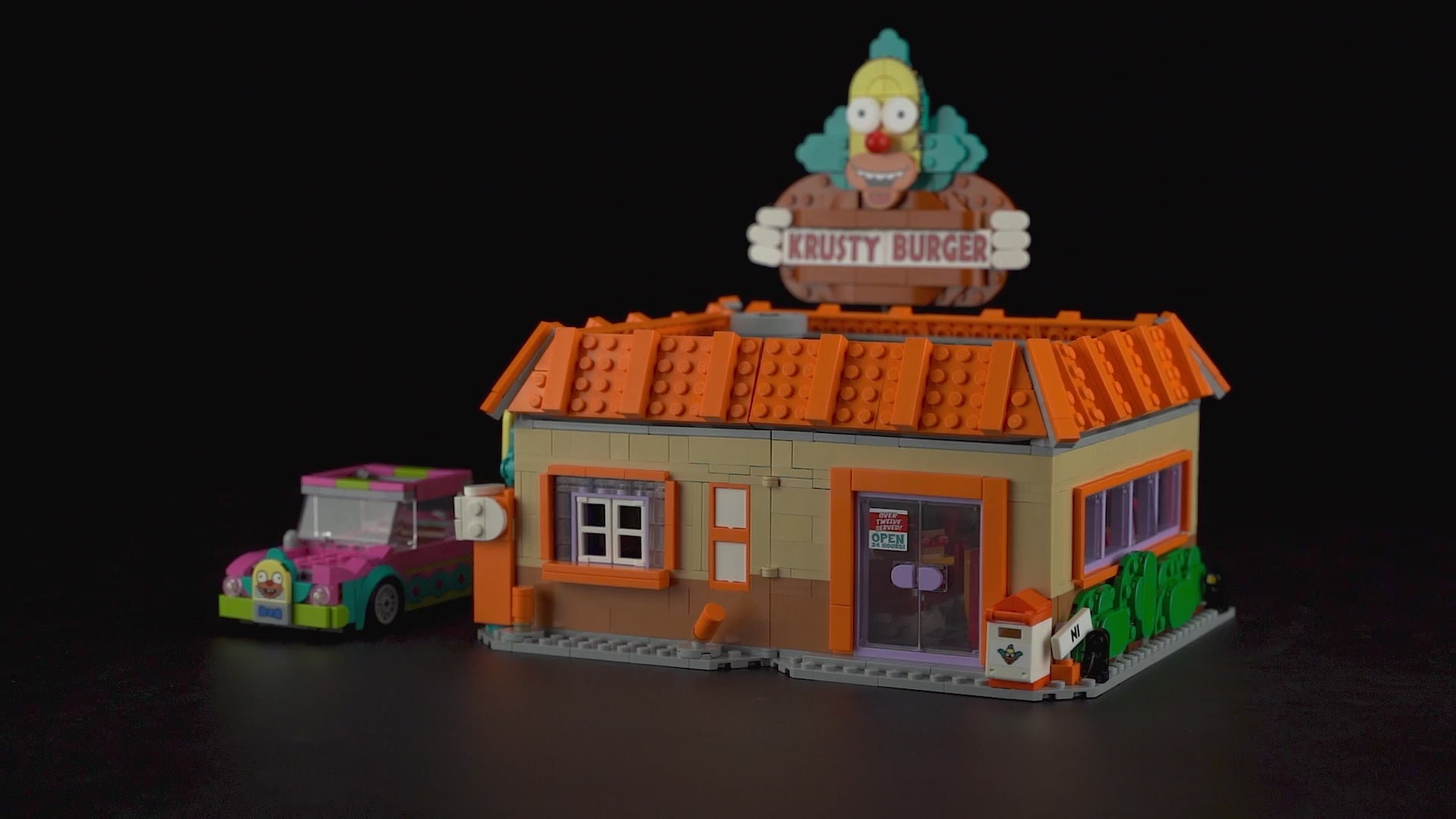 Briksmax 2.0 Light Kit For The Simpsons™: Krusty Burger #10352