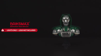 Light Kit for Doctor Doom Bust 76345 - Briksmax 2.0