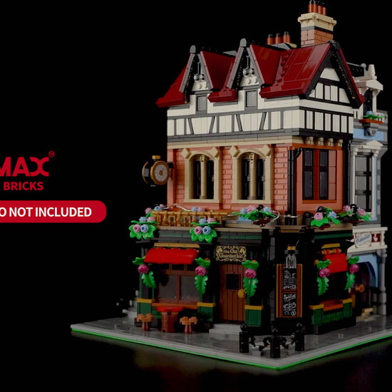 Light Kit For Tudor Corner 10350(Christmas Version)- Briksmax 2.0