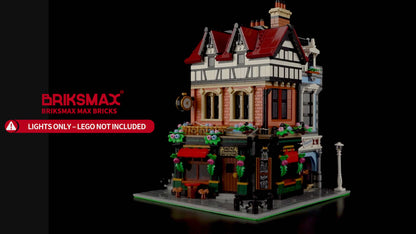 Light Kit For Tudor Corner 10350(Christmas Version)- Briksmax 2.0