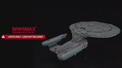 Beleuchtungsset für Star Trek: USS Enterprise NCC-1701-D 10356 (Premium-Version) - Briksmax 2.0