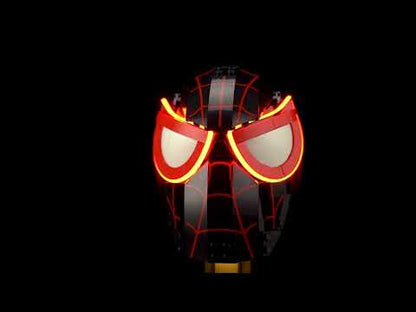Kit d'éclairage pour masque de Miles Morales n° 76329 - Briksmax 2.0