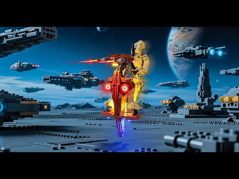 Light Kit For Battle Droid with STAP #75428- Briksmax