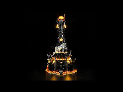 Kit d'éclairage pour Le Seigneur des Anneaux : Barad-dur 10333-Briksmax