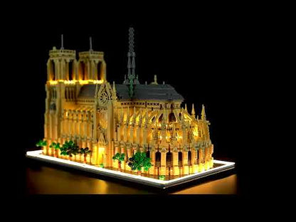 Beleuchtungsset für Notre-Dame de Paris 21061-Briksmax