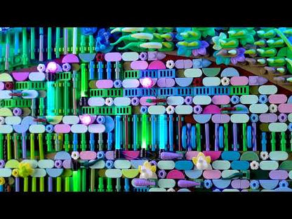 Light Kit for Claude Monet – Bridge over a Pond of Water Lilies 31220 - Briksmax 2.0
