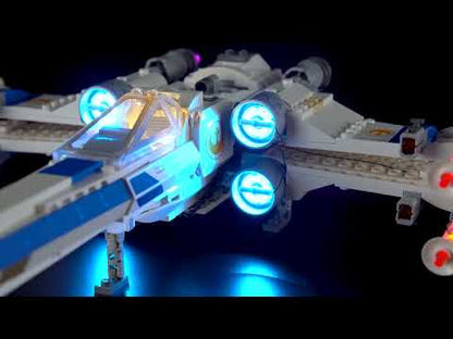 Light Kit for New Republic X-Wing Starfighter 75460 - Briksmax 2.0