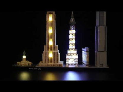 Light Kit For New York City 21028-Briksmax