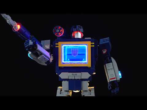 Briksmax 2.0 Light Kit For LEGO Transformers: Soundwave #10358