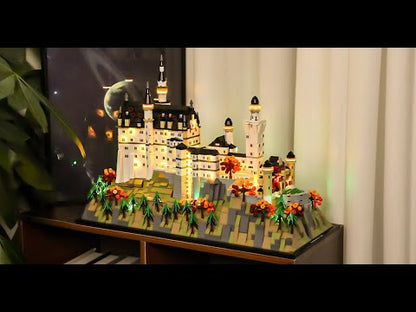 Briksmax 2.0 Lichtset für Schloss Neuschwanstein #21063