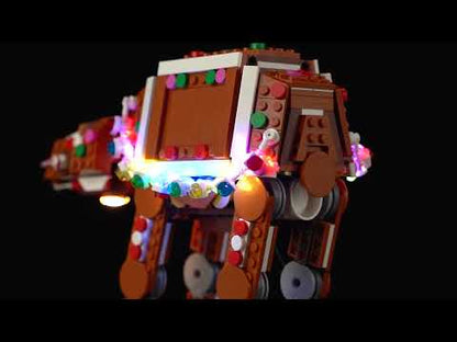 Light Kit For Gingerbread AT-AT Walker #40806- Briksmax 2.0